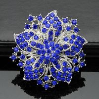 Fashion Flower Rhinestone Women's Brooches main image 4