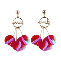 Alloy Fashion Geometric Earring  (lancai) Nhjq10277-lancai main image 4