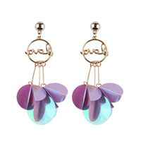 Alloy Fashion Geometric Earring  (lancai) Nhjq10277-lancai main image 3