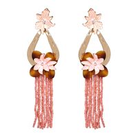 Alloy Fashion Flowers Earring  (red) Nhjj4833-red main image 8