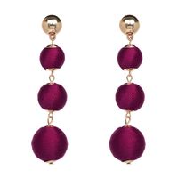 Alloy Fashion Geometric Earring  (red) Nhjj4835-red main image 5