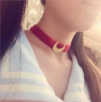 Acrylic Fashion Geometric Collar  (red) Nhns0728-red main image 4