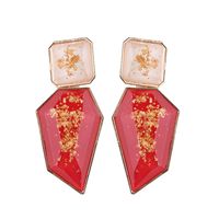 Alloy Fashion Geometric Earring  (red) Nhjq10405-red main image 1