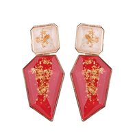 Alloy Fashion Geometric Earring  (red) Nhjq10405-red main image 2