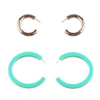 Alloy Fashion Geometric Earring  (alloy Stud Earrings) Nhjq10406-alloy-stud-earrings main image 7