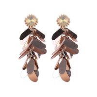 Alloy Korea Geometric Earring  (black Color) Nhjq10407-black-color main image 3