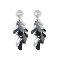 Alloy Korea Geometric Earring  (black Color) Nhjq10407-black-color main image 7