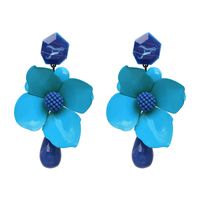 Alloy Fashion Flowers Earring  (red) Nhjj4845-red main image 5