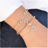 Alloy Vintage Geometric Bracelet  (main Color) Nhgy1856-main-color main image 1