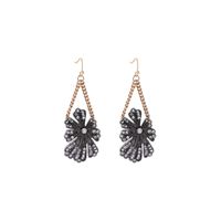 Alloy Fashion Flowers Earring  (photo Color) Nhqd5269-photo-color sku image 1