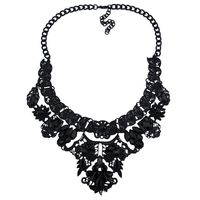 Folk-custom Alloy Rhinestone Necklace (alloy)  Nhjq7553 main image 2