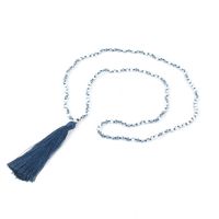 Imitated Crystal&cz Punk Tassel Necklace  (jhbzbvn117g) Nhgw0038-jhbzbvn117g main image 7