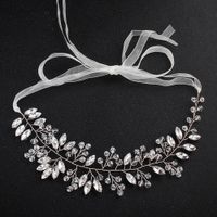 Imitated Crystal&cz Fashion Geometric Hair Accessories  (alloy) Nhhs0498-alloy main image 2