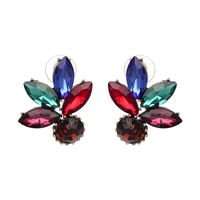 Other Imitated Crystal&cz  Earring Flowers (color)  Nhjj3762-color main image 1