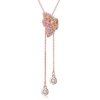 Alloy Simple Animal Necklace  (rose Alloy) Nhtm0256-rose-alloy main image 1