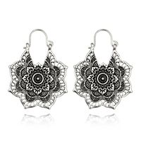 Alloy Vintage Flowers Earring  (alloy) Nhgy2167-alloy main image 3