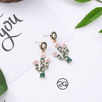 Coréenne Style Cool Tous-match Vert Mori Boucles D'oreilles Longue Élégante Boucles D'oreilles Rétro Froid Gland Boucles D'oreilles Pour Les Femmes main image 36