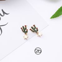 Coréenne Style Cool Tous-match Vert Mori Boucles D'oreilles Longue Élégante Boucles D'oreilles Rétro Froid Gland Boucles D'oreilles Pour Les Femmes main image 5