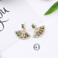 Coréenne Style Cool Tous-match Vert Mori Boucles D'oreilles Longue Élégante Boucles D'oreilles Rétro Froid Gland Boucles D'oreilles Pour Les Femmes main image 19