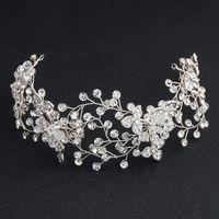 Alloy Fashion Flowers Hair Accessories  (alloy) Nhhs0441-alloy main image 2