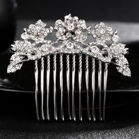 Alloy Fashion Flowers Hair Accessories  (alloy) Nhhs0451-alloy main image 2