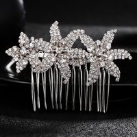 Beads Fashion Flowers Hair Accessories  (alloy) Nhhs0457-alloy main image 2