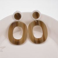 Korean Korean Style Korean Style Acetate Sheet  Earring (light Brown)  Nhbq1092-light Brown main image 1