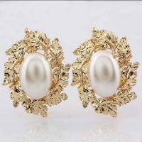 Alloy Simple Geometric Earring  (alloy) Nhnt0516-alloy main image 2