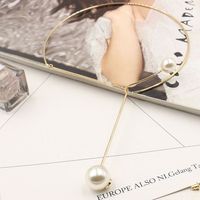 Neue Einfache Und Modische All-match-perlenkette Kurze Halskette Halskette Koreanische Frühlings Halsband Halskette main image 1