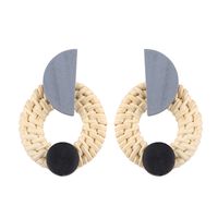 Alloy Fashion Geometric Earring  (a White) Nhjq10559-a-white main image 4