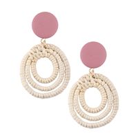 Alloy Fashion Geometric Earring  (a White) Nhjq10559-a-white main image 10