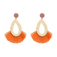 Alloy Fashion Tassel Earring  (yellow) Nhjj5020-yellow main image 5