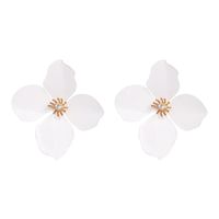 Alloy Fashion Flowers Earring  (red) Nhjj5021-red main image 7