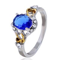 Alloy Korea Bolso Cesta Ring  (white K Blue-18) Nhkq1804-white-k-blue-18 main image 1