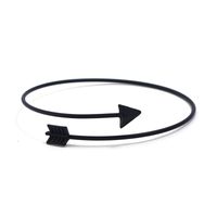 Alloy Korea Geometric Bracelet  (black Paint) Nhnz0750-black-paint main image 1