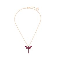 Personnalisé Creative Libellule Collier De Femmes Simple Tout-match Insectes Courtes Pendentif Clavicule Chaîne Coréenne Ornement main image 6