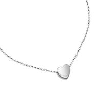 Titanium&stainless Steel Korea Sweetheart Necklace  (mini Heart Rose Alloy) Nhok0224-mini-heart-rose-alloy main image 4
