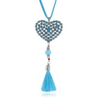Alloy Fashion Tassel Necklace  (red) Nhpk2082-red main image 7