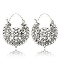 Alloy Vintage Geometric Earring  (black) Nhgy2232-black main image 4