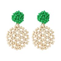 Alloy Simple  Earring  (yellow) Nhjq10621-yellow main image 3