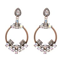 Alloy Fashion Geometric Earring  (champagne) Nhjj5006-champagne main image 3