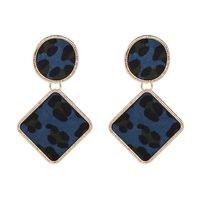 Alloy Fashion Geometric Earring  (blue) Nhjj5089-blue main image 2
