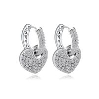 Alloy Korea Sweetheart Earring  (platinum-t04e01) Nhtm0340-platinum-t04e01 main image 2