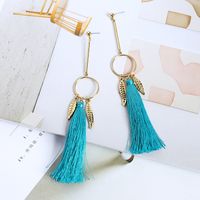 Bijoux Personnalisé Creative Gland Boucles D'oreilles Pour Les Femmes Gracieuse De Style Européen Et Américain De Mode Fashionmonger Longue Boucles D'oreilles Ed01036c main image 2