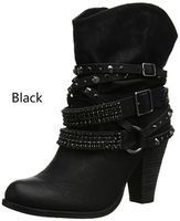 Pu Fashion  Shoes  (black-35) Nhzx0384-black-35 main image 2