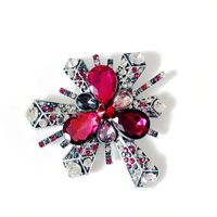 Approvisionnement D'usine Vintage Broche Broches Violet Bijou Diamant Broche Broches Polyvalent Broches sku image 1