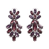 Imitated Crystal&cz Fashion Flowers Earring  (white) Nhjj5117-white main image 3