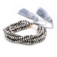 Imitated Crystal&cz Fashion Tassel Bracelet  (b-b0568-a) Nhgw1022-b-b0568-a main image 5