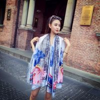 Fashion Silk  Scarf (707 Main Color)  Nhcj0164-707 Main Color main image 5