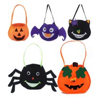 Halloween Citrouille Sac Non-tissé Sac À Main Fantôme Citrouille Bonbons Sac Halloween Décorations Props Gros main image 21